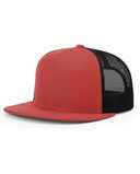 Wool Blend Flat Bill Trucker Cap