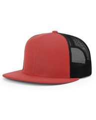 Wool Blend Flat Bill Trucker Cap