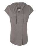 Women’s Vintage Jersey Hooded Poncho