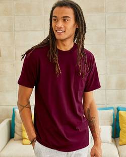 Hanes Beefy-T® Pocket T-Shirt 5190 Hanes Beefy-T® Pocket T-Shirt 5190