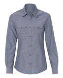 Women's Long Sleeve Chambray