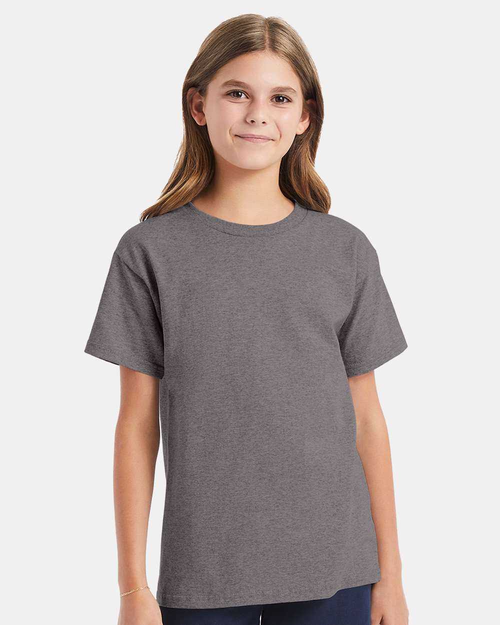 Hanes Essential-T Youth T-Shirt 5480