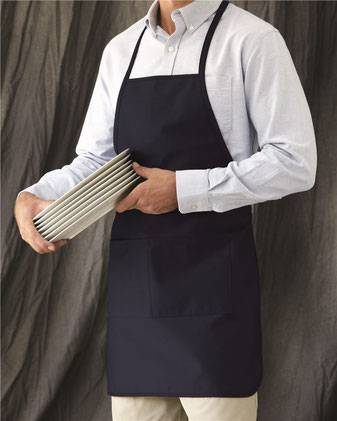 Liberty Bags Long Butcher Block Apron 5505L
