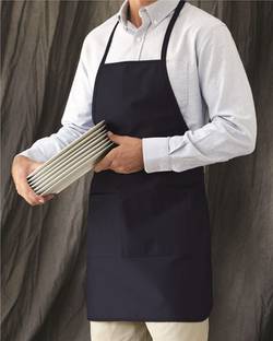 Liberty Bags Long Butcher Block Apron 5505L Liberty Bags Long Butcher Block Apron 5505L