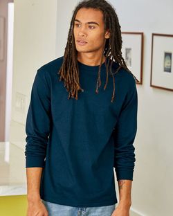 Hanes Authentic Long Sleeve T-Shirt 5586 Hanes Authentic Long Sleeve T-Shirt 5586