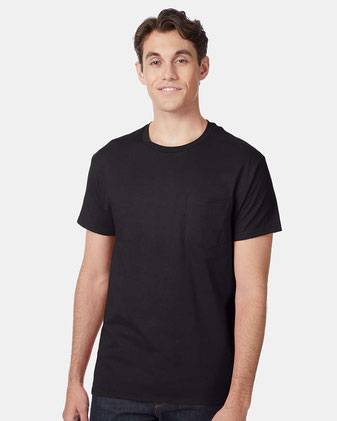 Hanes Authentic Pocket T-Shirt 5590