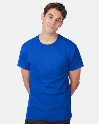 Hanes Authentic Pocket T-Shirt 5590
