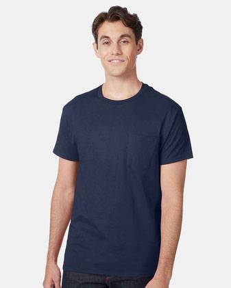 Hanes Authentic Pocket T-Shirt 5590