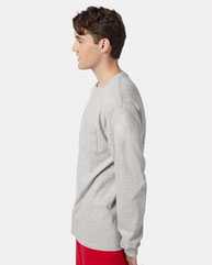 Authentic Long Sleeve Pocket T-Shirt