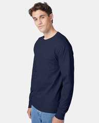 Authentic Long Sleeve Pocket T-Shirt