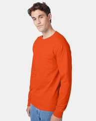 Authentic Long Sleeve Pocket T-Shirt