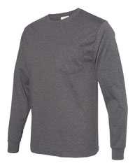 Authentic Long Sleeve Pocket T-Shirt