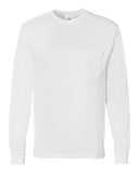 Hanes Authentic Long Sleeve Pocket T-Shirt 5596
