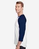 JERZEES Premium Blend Ringspun Three-Quarter Sleeve Raglan Baseball T-Shirt 560RR