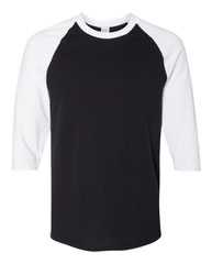 Heavy Cotton™ Raglan Three-Quarter Sleeve T-Shirt