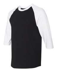 Heavy Cotton™ Raglan Three-Quarter Sleeve T-Shirt