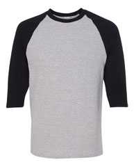 Heavy Cotton™ Raglan Three-Quarter Sleeve T-Shirt