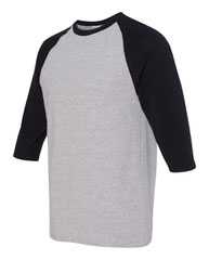 Heavy Cotton™ Raglan Three-Quarter Sleeve T-Shirt