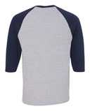 Heavy Cotton™ Raglan Three-Quarter Sleeve T-Shirt
