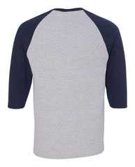 Heavy Cotton™ Raglan Three-Quarter Sleeve T-Shirt