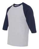 Heavy Cotton™ Raglan Three-Quarter Sleeve T-Shirt