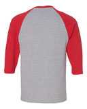 Heavy Cotton™ Raglan Three-Quarter Sleeve T-Shirt