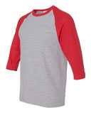 Heavy Cotton™ Raglan Three-Quarter Sleeve T-Shirt