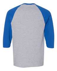 Heavy Cotton™ Raglan Three-Quarter Sleeve T-Shirt