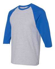 Heavy Cotton™ Raglan Three-Quarter Sleeve T-Shirt