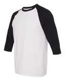 Heavy Cotton™ Raglan Three-Quarter Sleeve T-Shirt
