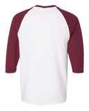 Heavy Cotton™ Raglan Three-Quarter Sleeve T-Shirt