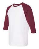 Heavy Cotton™ Raglan Three-Quarter Sleeve T-Shirt