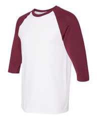 Heavy Cotton™ Raglan Three-Quarter Sleeve T-Shirt
