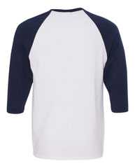 Heavy Cotton™ Raglan Three-Quarter Sleeve T-Shirt
