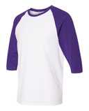 Heavy Cotton™ Raglan Three-Quarter Sleeve T-Shirt