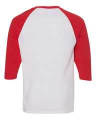 Heavy Cotton™ Raglan Three-Quarter Sleeve T-Shirt