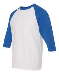 Heavy Cotton™ Raglan Three-Quarter Sleeve T-Shirt