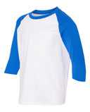 Heavy Cotton™ Youth Raglan Three-Quarter Sleeve T-Shirt