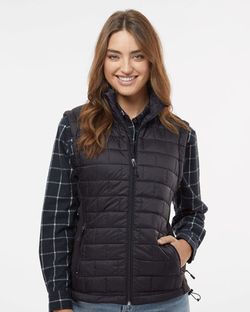 Burnside Women's Elemental Puffer Vest 5703 Burnside Women's Elemental Puffer Vest 5703