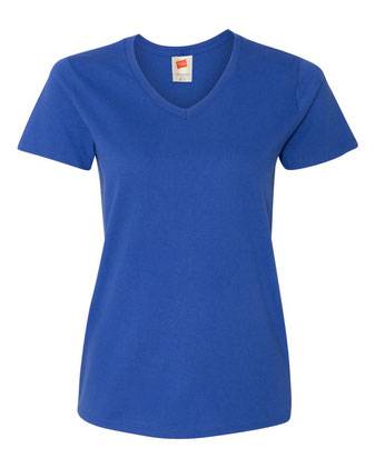 Hanes Essential-T Women’s V-Neck T-Shirt 5780