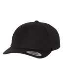 Premium Five-Panel Curved Visor Snapback Cap