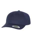 Premium Five-Panel Curved Visor Snapback Cap