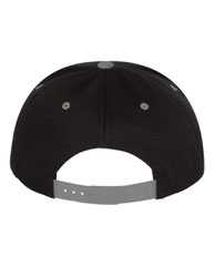 Yupoong 6007 Five-Panel Flat-Bill Snapback Hat