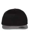 Yupoong 6007 Five-Panel Flat-Bill Snapback Hat