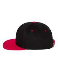 Yupoong 6007 Five-Panel Flat-Bill Snapback Hat