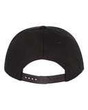 Yupoong 6007 Five-Panel Flat-Bill Snapback Hat