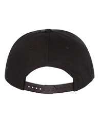 Yupoong 6007 Five-Panel Flat-Bill Snapback Hat