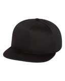 Yupoong 6007 Five-Panel Flat-Bill Snapback Hat