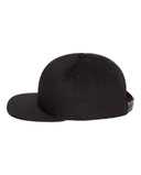 Yupoong 6007 Five-Panel Flat-Bill Snapback Hat