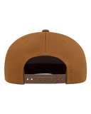 Yupoong 6007 Five-Panel Flat-Bill Snapback Hat